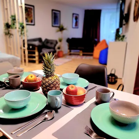 Apartment 2 Zimmer, 4 Person, Balkon